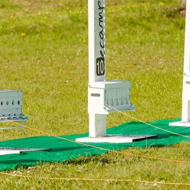 La cible est placée à 11 m. DOMINIQUE BREUGNOT photo la cible est placée à 11 m. © dominique breugnot