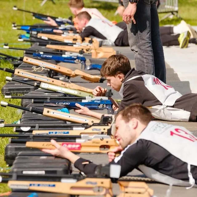 Nathan sur le pas de tir. DOMINIQUE BREUGNOT photo nathan sur le pas de tir. © dominique breugnot