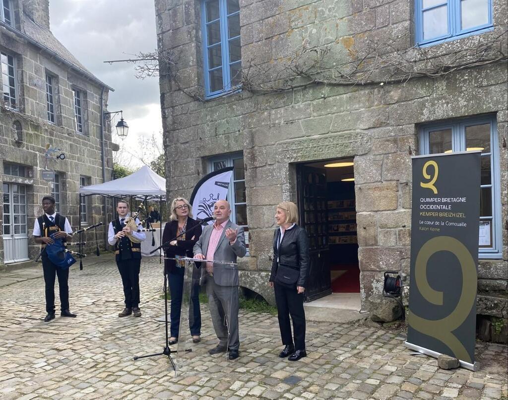 Locronan. Inauguration Du Nouvel Office De Tourisme - Quimper.maville.com