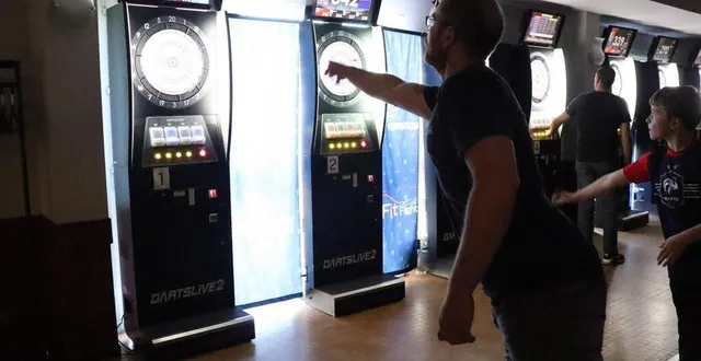 photo  les matches en double se sont enchaînés tout au long de la journée du dimanche alors que le samedi était consacré à l’épreuve individuelle.  &copy;  ouest-france 