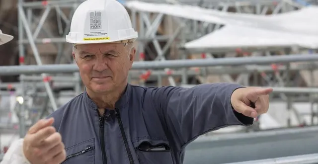 photo  président de l’établissement public chargé de la restauration de notre-dame de paris, le général jean-louis georgelin mène le chantier comme une campagne.  &copy;  alexis komenda 