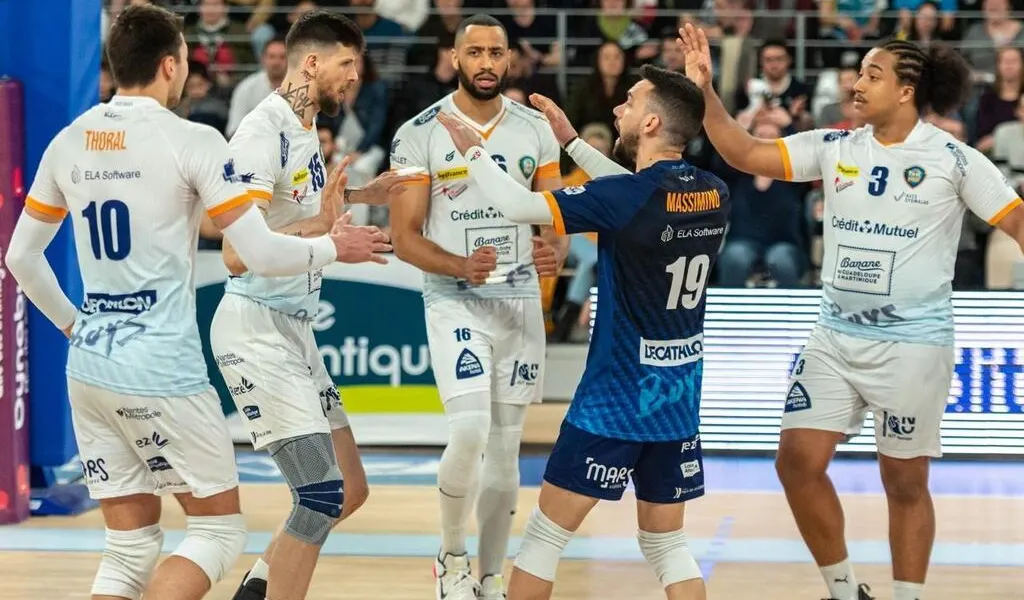 Loire Atlantique Volleyball. Ligue AM (quart de finale) Objectif