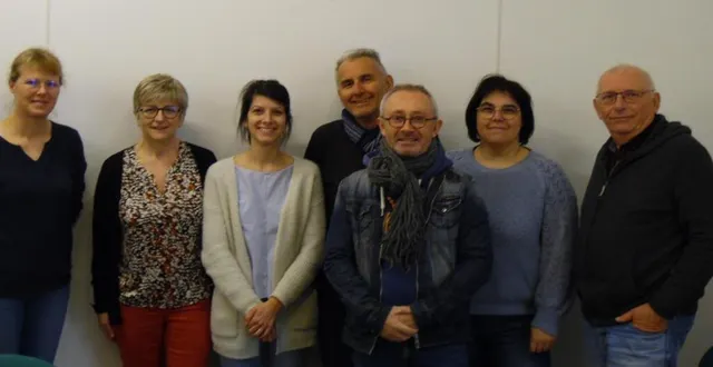 photo  laurence guilloux, deuxième à gauche, et son équipe.  &copy;  co 