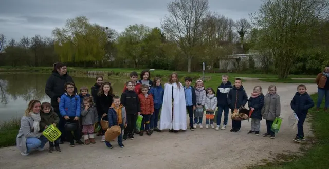 photo  une vingtaine d’enfants étaient présents  &copy;  le maine libre 