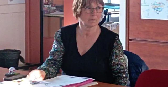 photo  évelyne ménard, présidente de l’association du salon du terroir et de l’artisanat ludois.  &copy;  ouest-france 