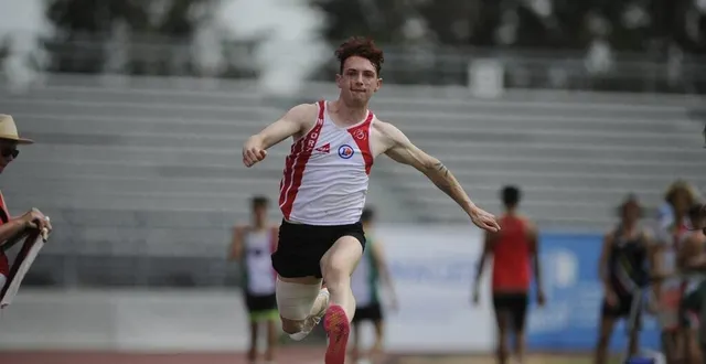 photo  le sauteur samuel daviaud (stade niortais).  &copy;  co – christophe bernard 