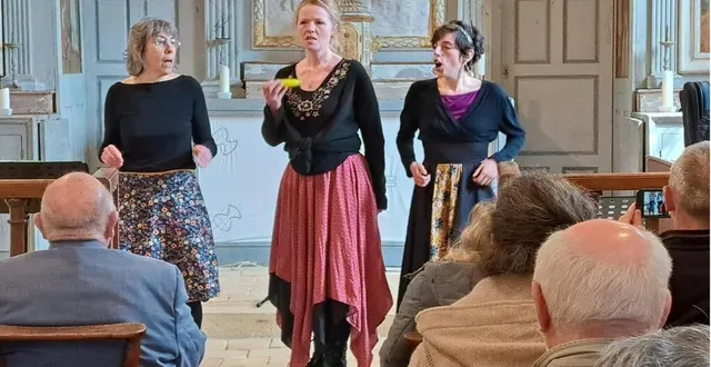 photo  le trio début de bal a séduit le public par son dynamisme.  &copy;  le maine libre 