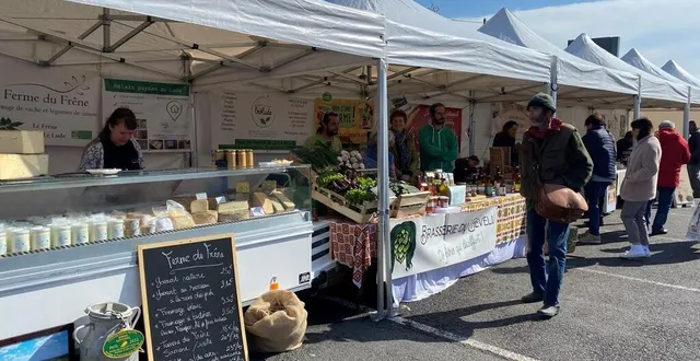 photo  des métiers de bouche sont présents au salon du terroir et de l’artisanat du lude (sarthe), vendredi 21 et samedi 22 avril 2023.  &copy;  ouest-france 