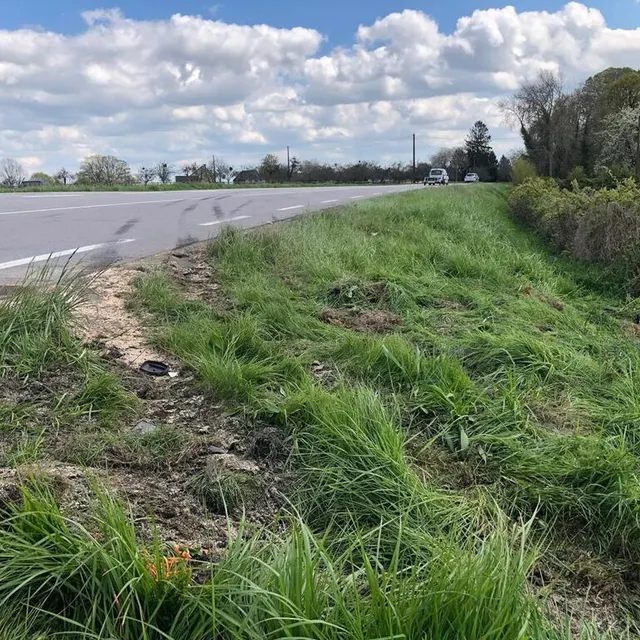 photo la voiture aurait dévié de sa voie, d’après plusieurs sources.  ©  ouest-france