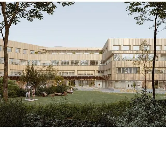 photo la vue, côté jardin.  ©  dlw