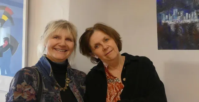 photo  sylvie mazereau et valérie hollande-lécuyer ont coopéré pour organiser le chemin des ateliers du perche.  &copy;  ouest-france 