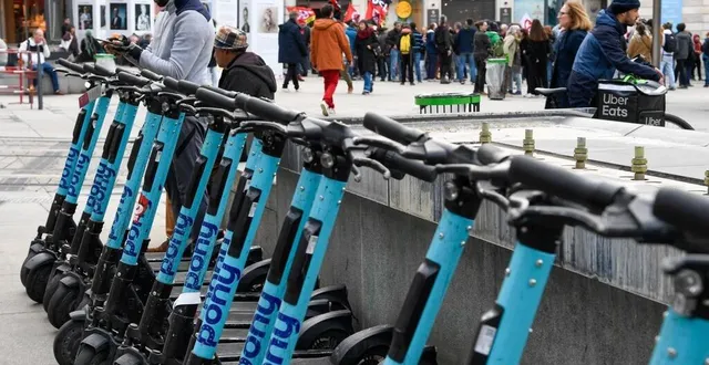 photo  angers, le 31 mars 2023. lancée à angers en 2017, pony déploie désormais sa flotte dans quinze agglomérations.  &copy;  co – laurent combet 