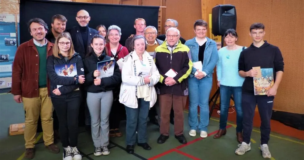 SaintGervais. Remise des prix de la dictée d’Yves Viollier Les