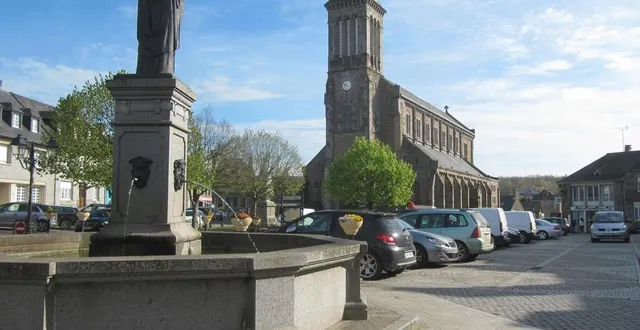 photo  la place saint-vigor d’athis-de-l’orne devrait être refaite.  &copy;  ouest-france 