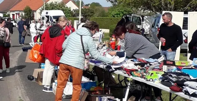 photo  le bric-à-brac se tiendra face aux sœurs de la providence.  &copy;  archives maine libre 
