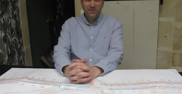 photo  joffrey bougard, un président heureux qui aime partager la vie du quartier.  &copy;  ouest-france 