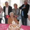 photo jacqueline verdrot a soufflé ses bougies à l’occasion de ses 100 ans.