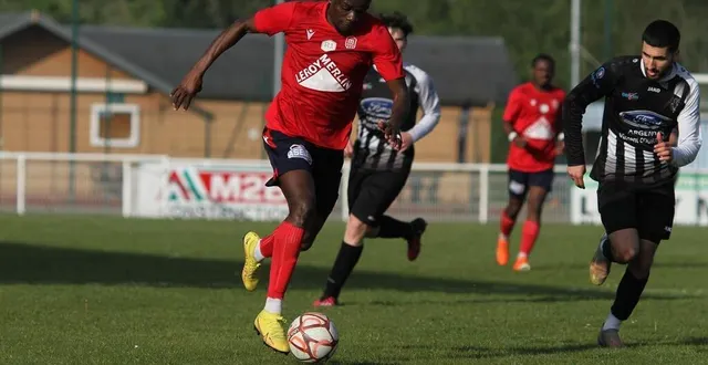 photo  cyrille koudougnon, quadruple buteur ce samedi.   &copy;  marc olejnik 