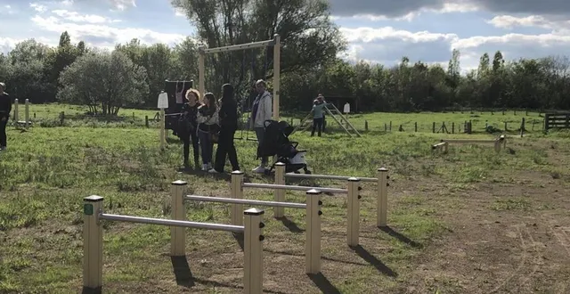 photo  le parcours santé sera accessible dès le début du mois du juin 2023 à tous.  &copy;  ouest-france 