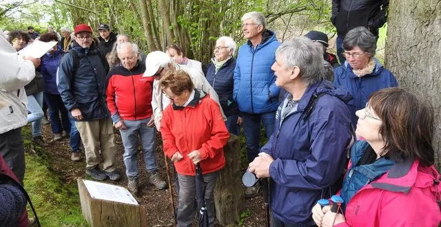 photo  seize bornes jalonnent le chemin des poètes et seize nouveaux poèmes y ont été installés, avec la présence de leur auteur pour les lire, dimanche, au printemps de durcet, à deux cents personnes.  &copy;  printemps de durcet 
