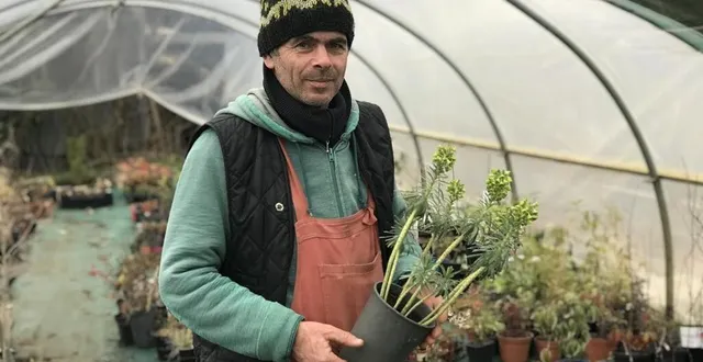 photo  pierre angué est pépiniériste à durcet, dans l’orne. il a plus de 500 variétés chez lui.  &copy;  ouest-france 