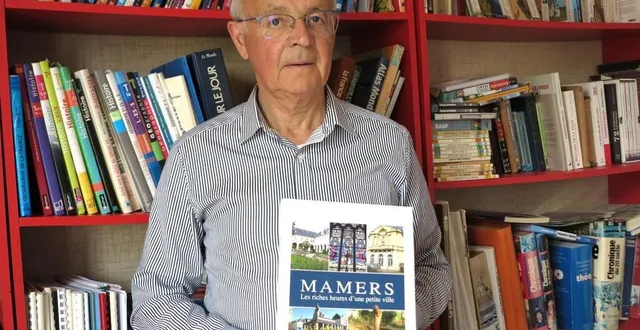 photo  dans son livre, jean-louis charrier retrace l’histoire de la ville de mamers de ses débuts jusqu’à nos jours.  &copy;  ouest-france 