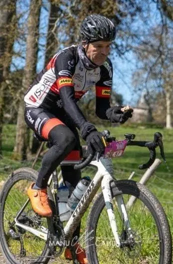 photo jean-pierre guillet s’entraîne régulièrement pour préparer son tour de france.  ©  ouest-france