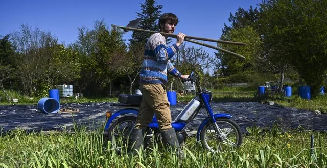 photo  maël, le jeune coulainais au cœur du documentaire sera présent lors de la projection.  &copy;  photo le maine libre – denis lambert 