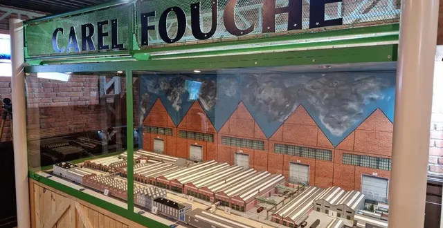 photo  la maquette de l’usine carel-fouché figure en bonne place dans le muséotrain de semur-en-vallon.  &copy;  ouest-france 
