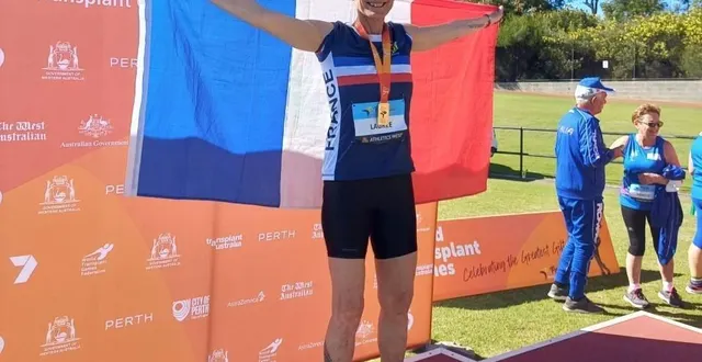 photo  en australie, sandrine lagrée a décroché trois médailles d’or aux mondiaux des transplantés.  &copy;  sandrine lagrée 