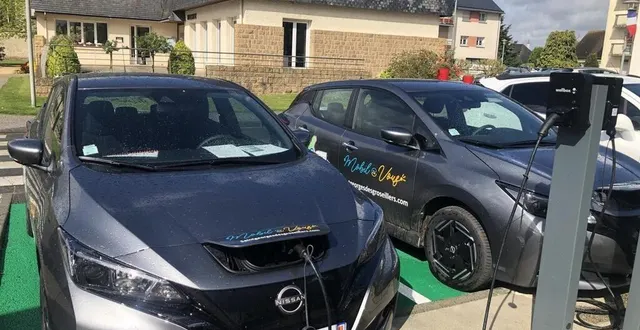 photo  les habitants de saint-georges-des-groseillers (orne) disposent de deux voitures électriques à la location.  &copy;  ouest-france 