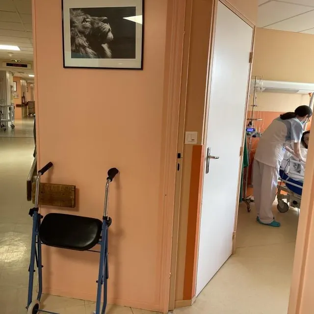 photo les dix lits identifiés soins palliatifs du site de mamers, dépendant de l’hôpital intercommunal alençon – mamers, partagent le même étage et une partie de l’équipe soignante du service de soins de suite et de réadaptation.  ©  ouest-france