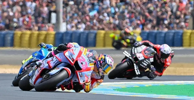 photo  le shark grand prix de france moto aura lieu du 12 au 14 mai 2023, sur le circuit bugatti du mans (sarthe).  &copy;  daniel fouray / ouest-france. 