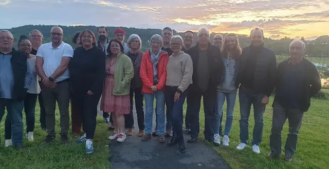 photo  les acteurs qui animeront le lac des varennes durant l’été 2023 se sont réunis.  &copy;  le maine libre 