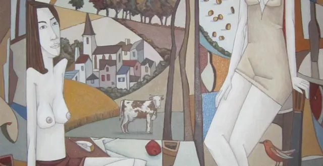 photo  une des œuvres de françois halie, originaire du mans.  &copy;  françois halie 