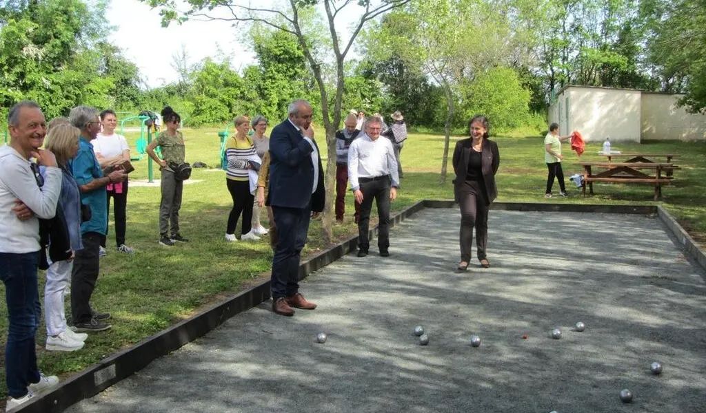 Pétanque, fitness, citystade… Le terrain multisport de SaintMichelleCloucq inauguré La