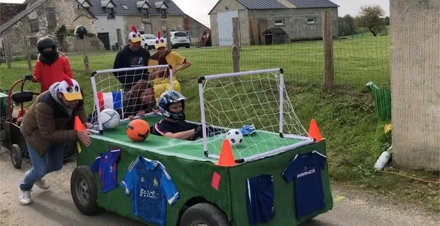 photo  mayet, 30 mai 2023. les courses de caisses à savon ont le vent en poupe dans le département. dimanche, pour les fans ou ceux qui veulent découvrir cette discipline improbable, rendez-vous à oizé.  &copy;  le maine libre 