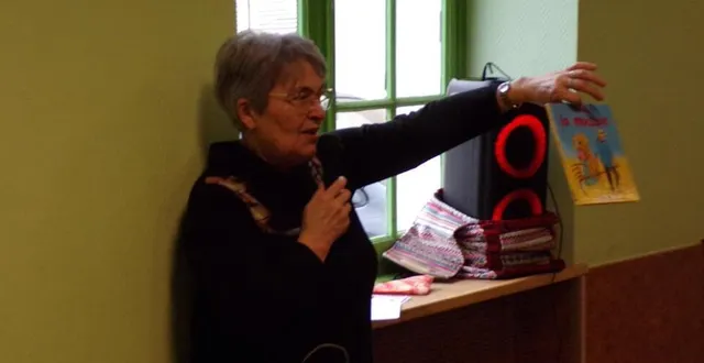 photo  la présidente du club annick coubard.  &copy;  le maine libre 