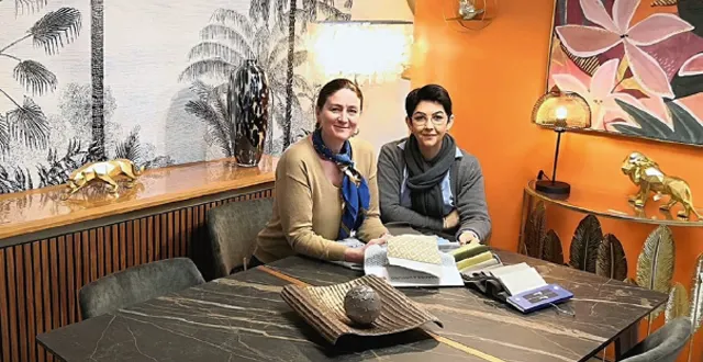 photo portrait. stéphanie & romane de maison verron, à chalonnes-sur-loire &copy; maison verron