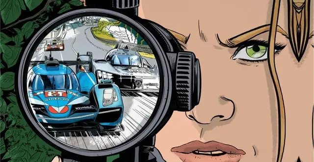 photo  la librairie bulle, au mans (sarthe), proposera une édition spéciale augmentée du douzième tome de la saison 2 de michel vaillant, « la cible », à paraître le 2 juin 2023.  &copy;  graton éditeur / dupuis / librairie bulle 