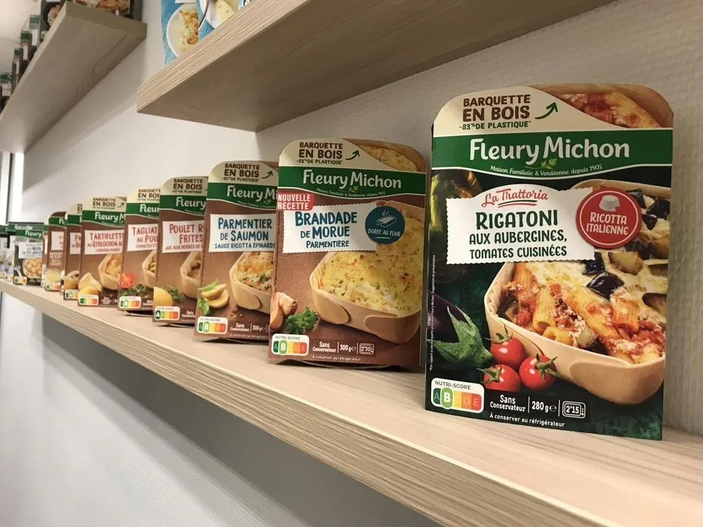 Pour limiter le plastique, Fleury Michon mise sur la barquette en bois