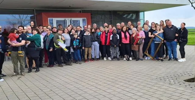 photo  le séjour était organisé par les comités de jumelage des communes de challes et d’heidgraben  &copy;  le maine libre 