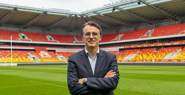 photo  yannick hoinville, le directeur du stade, s’est confié sur la « réussite » de l’opération des finales u11 organisées dans le stade marvie-marvingt, dont la dernière date se tient ce mercredi 17 mai 2023.  &copy;  le maine libre – yvon loué 