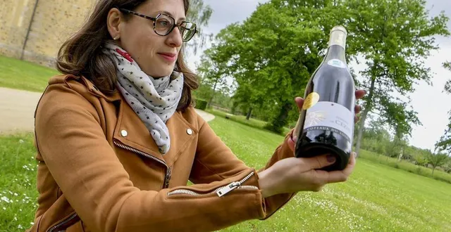 photo  selon la vigneronne amandine fresneau, qui tient le domaine de cézin avec son frère xavier, un coteaux-du-loir rouge se conserve 5 ans minimum et peut aller jusqu’à 10 à 15 ans selon les millésimes.  &copy;  photo le maine libre – yvon loué 