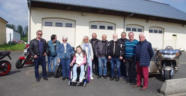 photo  les motards se mobilisent encore une fois pour une bonne cause.  &copy;  le maine libre 
