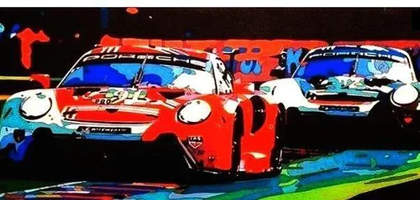 photo  le sport automobile figure parmi les sources d’inspiration de jacques paoletti. il exposera à la mairie du 24 mai au 10 juin.  &copy;  jacques paoletti 