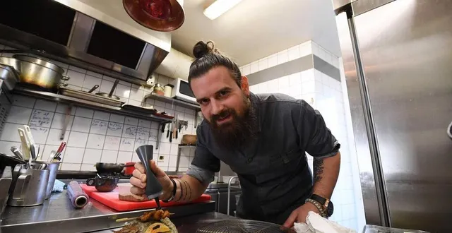 photo  gaëtan morvan, l’unique chef étoilé michelin à angers.  &copy;  archives co – josselin clair 