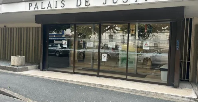 photo  le procès de l’abbé pierre de maillard, accusé de viols et d’agressions sexuelles par 27 victimes, s’ouvre ce lundi 22 mai 2023 à la cour d’assises de la vendée, à la roche-sur-yon.  &copy;  ouest-france 