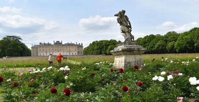 photo  une extension du conservatoire en cours de réalisation à découvrir au fond du parc.  &copy;  le maine libre 