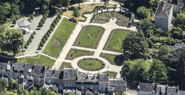 photo  site classé depuis 1945, le jardin des plantes a été réalisé entre les années 1867 et 1870.  &copy;  archives ouest france / philippe cherel 